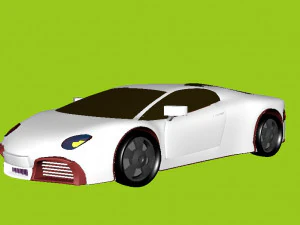 Auto 3D Modell