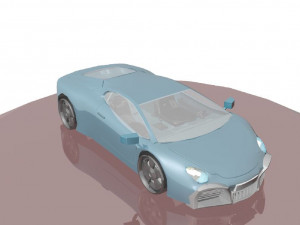 lamborghini aventador car Model 3D