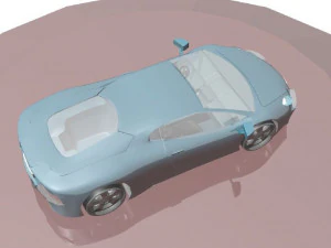 lamborghini aventador car 3D Model