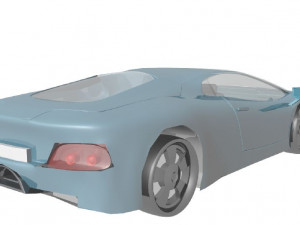 lamborghini aventador car Model 3D