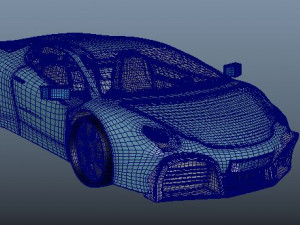 lamborghini aventador car Model 3D