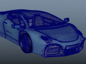 lamborghini aventador car 3D Model