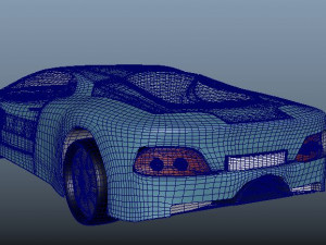 lamborghini aventador car Model 3D