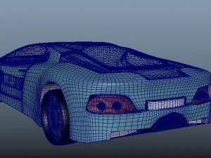 lamborghini aventador car 3D Model