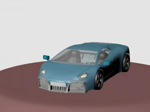 lamborghini aventador car 3D Model