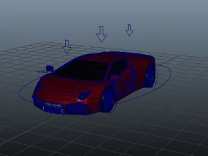 lamborghini aventador 3d car model 3D Model