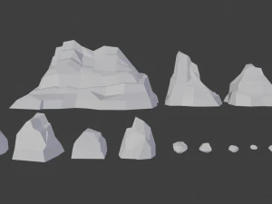 lowpolyrock 3D Model