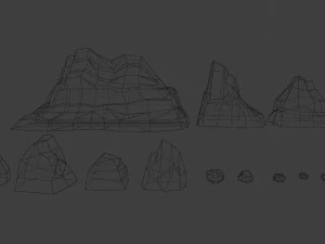 lowpolyrock 3D Model