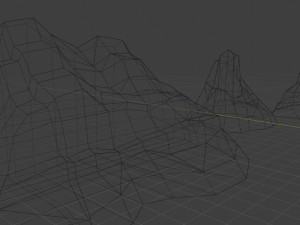 lowpolyrock 3Dモデル