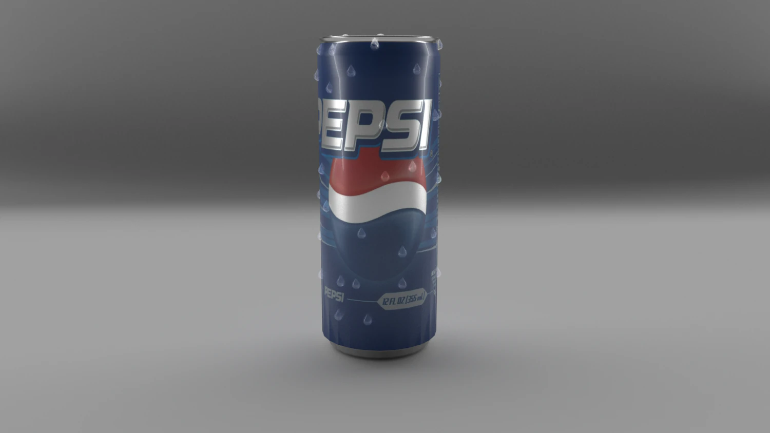 pepsi can 3D Model .c4d .max .obj .3ds .fbx .stl .blend 