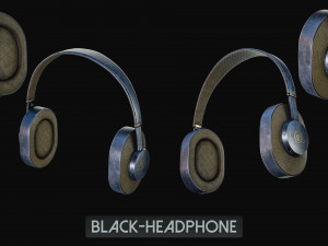 HeadPhone-01 Model 3D