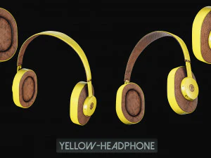 HeadPhone-01 3D Model