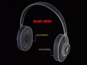 HeadPhone-01 3D Model