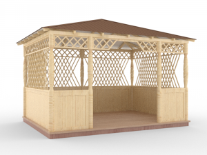pavilion 3D मॉडल