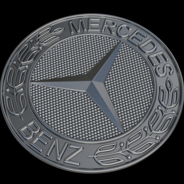 mercedes-benz 3D प्रिंट मॉडल .c4d .max .obj .3ds .fbx .stl .blend 