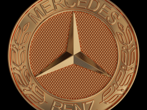 mercedes-benz 3D प्रिंट मॉडल
