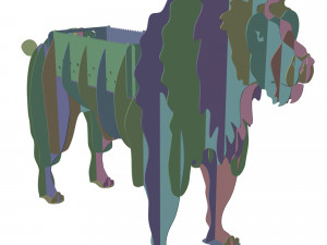 Barbecue lion Modèle 3D