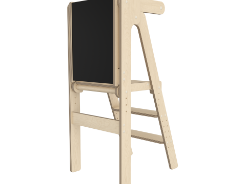 High chair for children 3D 모델