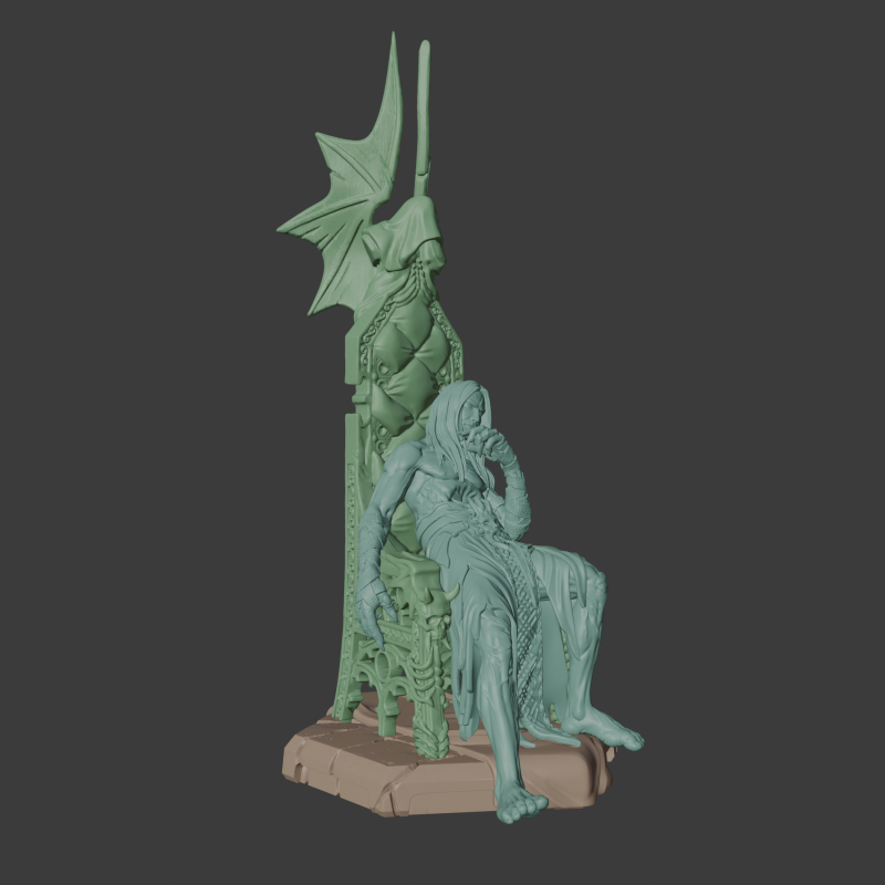 Dracula 3D 模型 .c4d .max .obj .3ds .fbx .stl .blend 