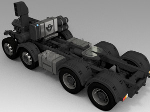 scania r620 v8 8x4 3D-Modell