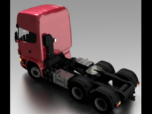 scania r620 v8 64 3D Model