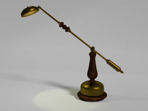 lampu meja antik Model 3D