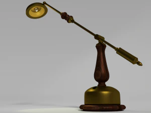 vintage desk lamp 3D Model