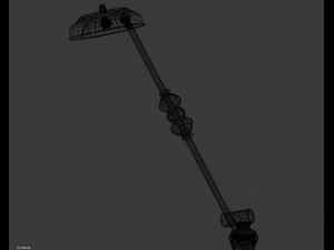 vintage desk lamp 3D Model