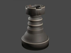 starożytna szachownica Model 3D