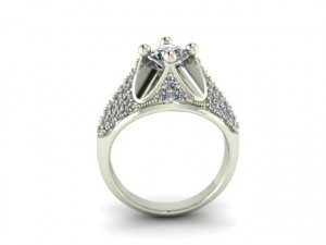 bvlgari corona ring 3D Модель
