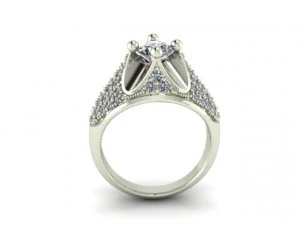 bvlgari corona ring 3D Model