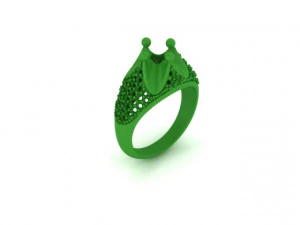 bvlgari corona ring 3D Model