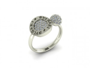 bvlgari wedding ring 3D मॉडल