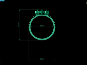 engagement ring Modello 3D
