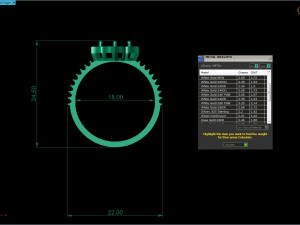 engagement ring Modello 3D