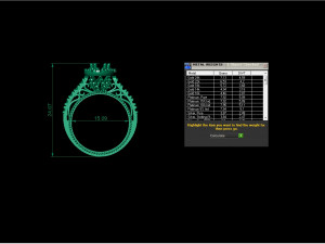 diamond ring 3D Model