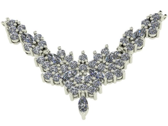 diamond pendant Modelo 3D .c4d .max .obj .3ds .fbx .stl .blend 