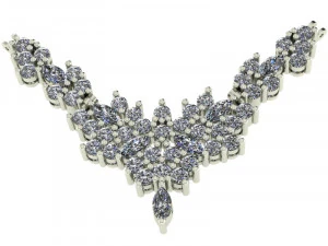 бриллиантовый кулон 3D Модель