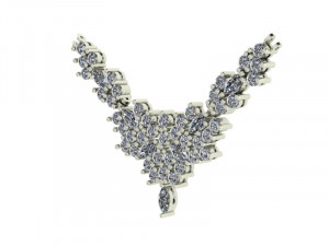diamond pendant Modelo 3D