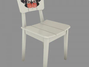 table and chair 3D Model