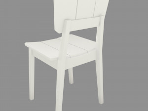 table and chair Model 3D