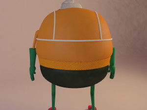 mermaid man Modelo 3D