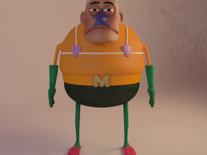mermaid man Modelo 3D