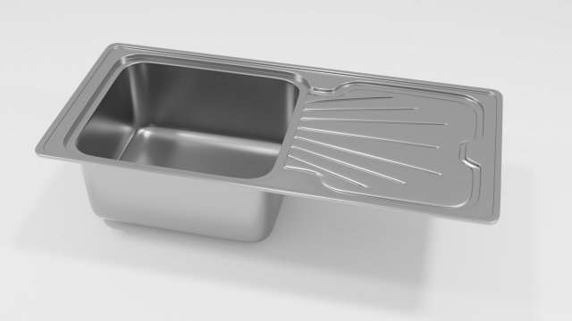 kitchen sink Modèle 3D .c4d .max .obj .3ds .fbx .stl .blend