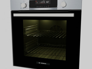built-in kitchen oven 3D Model
