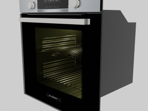 built-in kitchen oven 3Dモデル