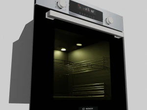 built-in kitchen oven 3D Model