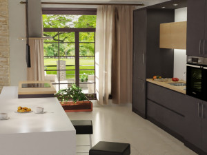 modern kitchen 3D Model