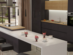 modern kitchen 3D Model