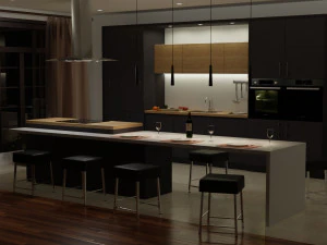 modern kitchen 3D Model